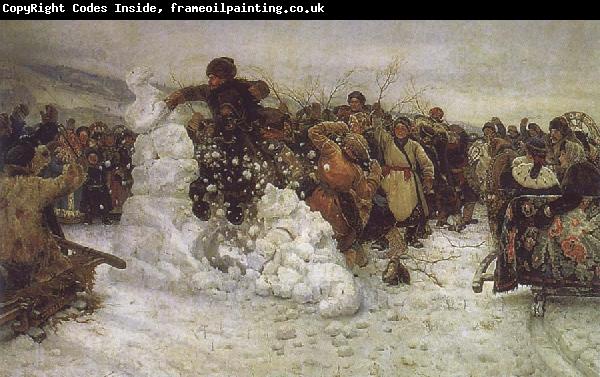 Vasily Surikov The Taking of the Snow